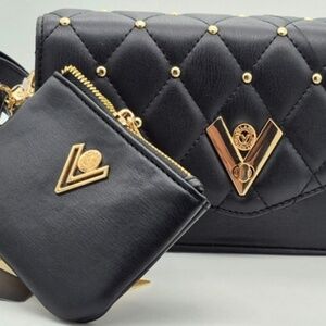 Italian leather designer handbag.